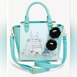 Studio Ghibli My Neighbor Totoro Soot Sprite Fuzzy Charm Satchel Bag3.5 out of